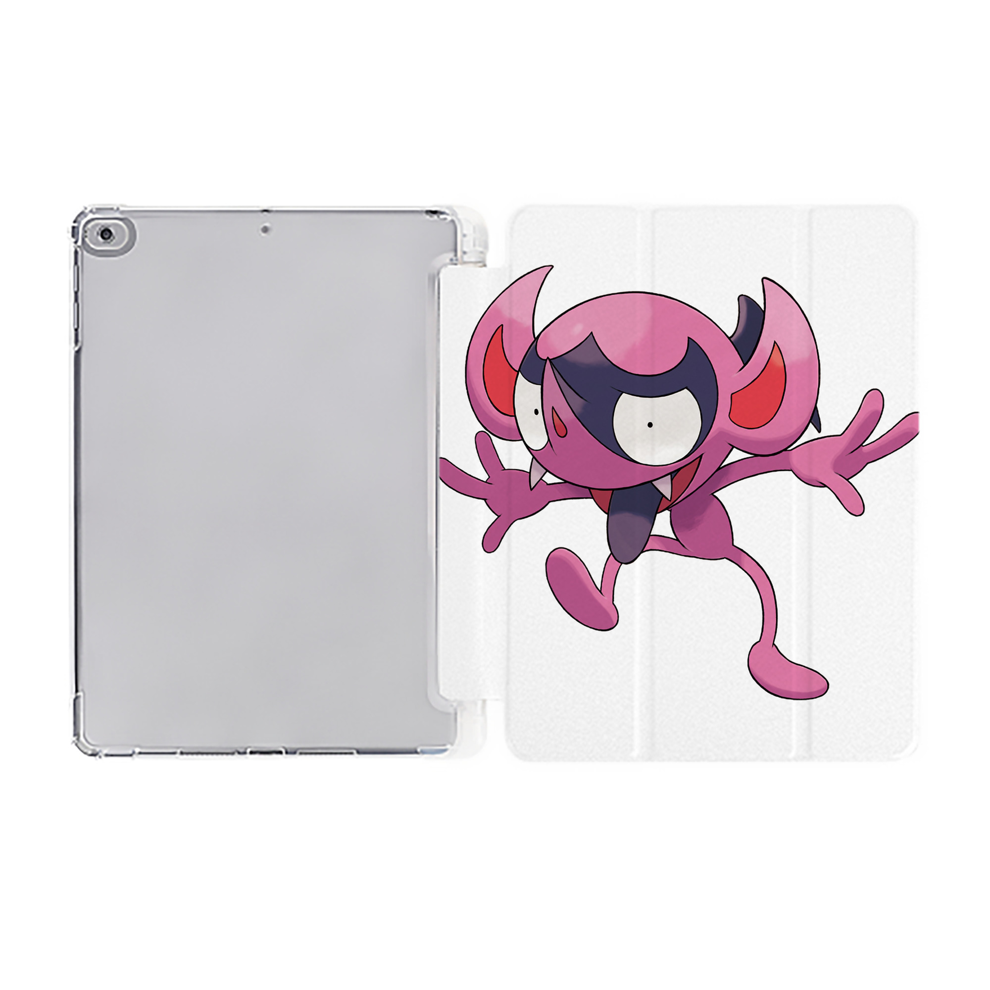 （画像用） ポケットモンスター Pokémon IPad ケース ペン収納付き 三つ折りスタンド PUレザー×シリコン 対応機種9.5/10.5/10.9インチ